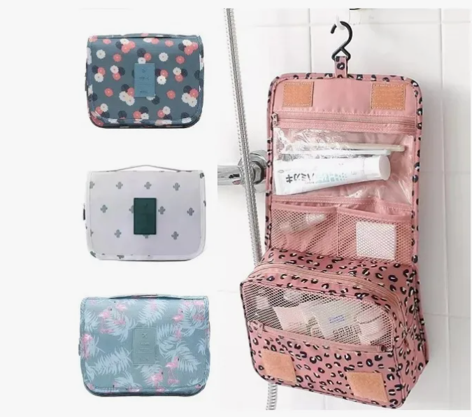 COSMETIQUERA ORGANIZADOR EXPANDIBLE ROSA